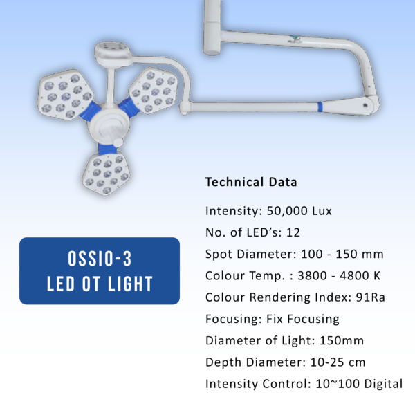 Ossio-3 LED OT LIGHT - Image 2